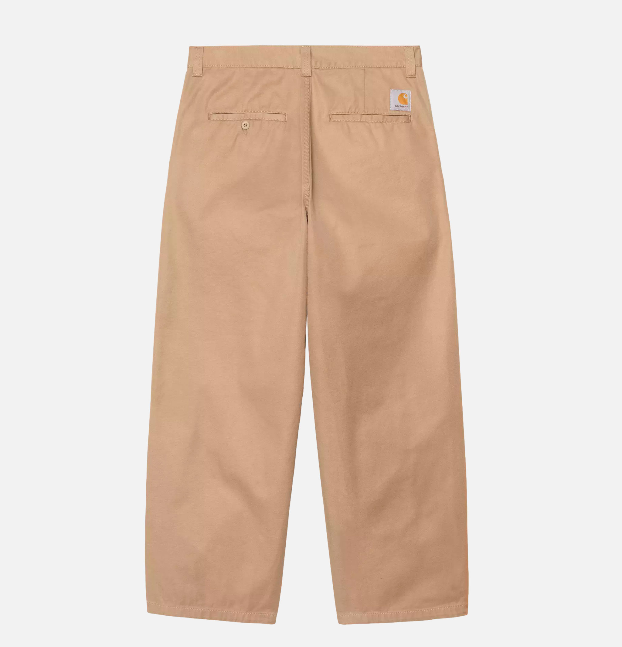 CARHARTT WIP Brady Pants in Copper Twill Leather