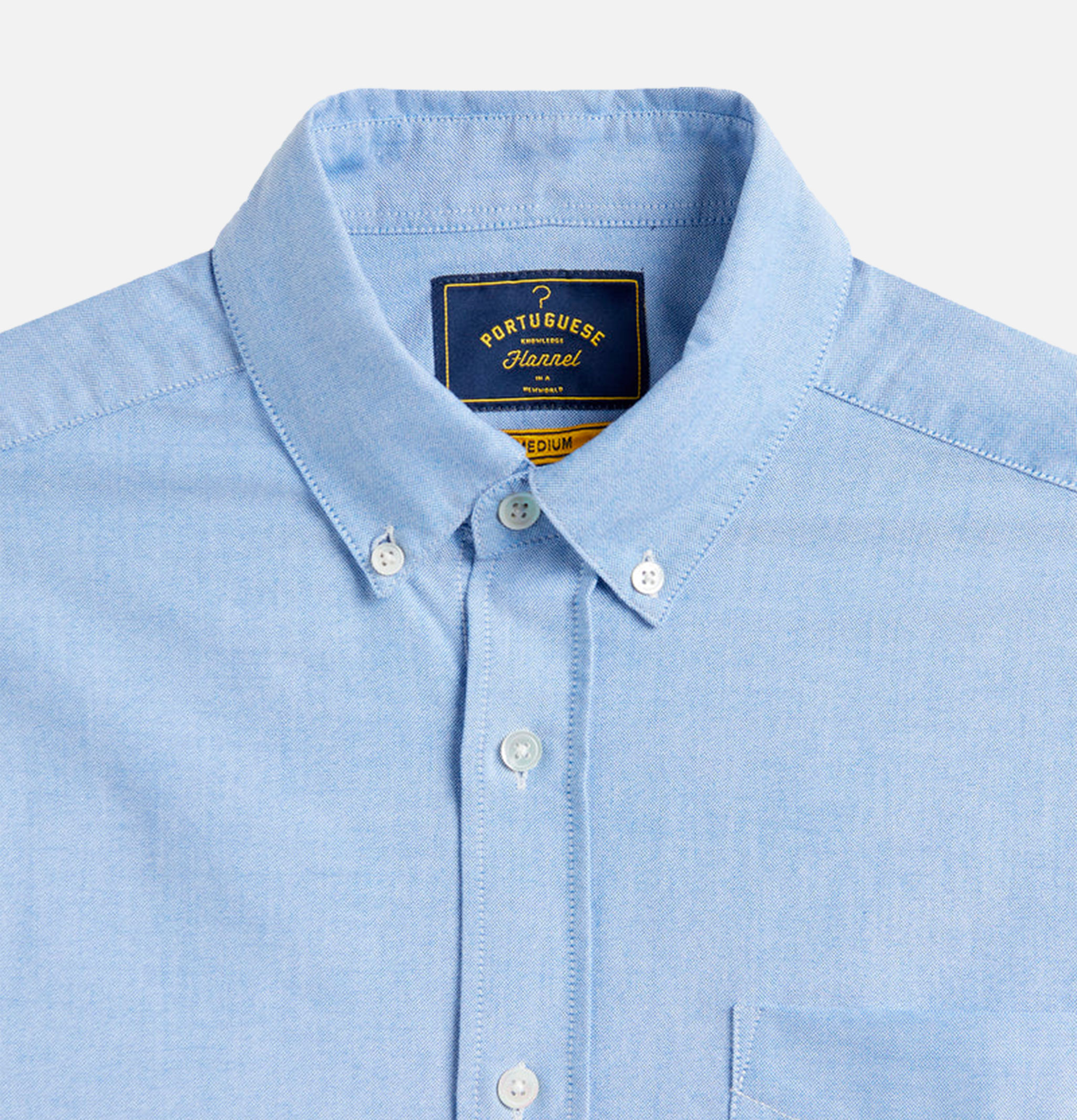 Portuguese Flannel Chemise Belavista Sky