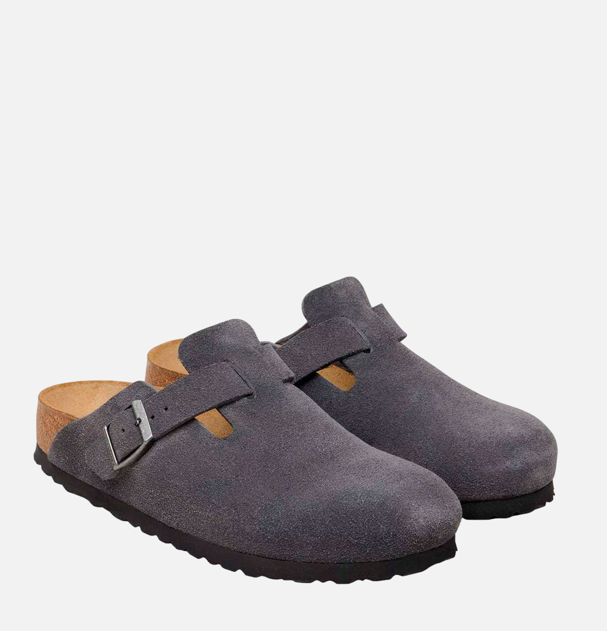 Birksenstock Boston Normal Charcoal