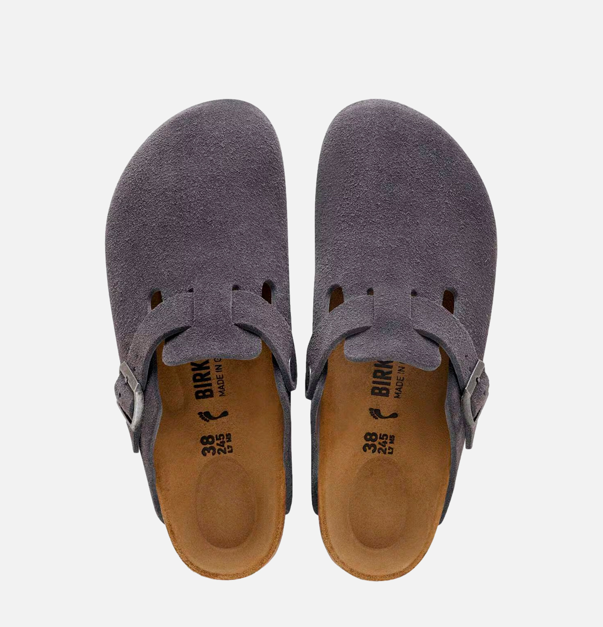 Birksenstock Boston Normal Charcoal