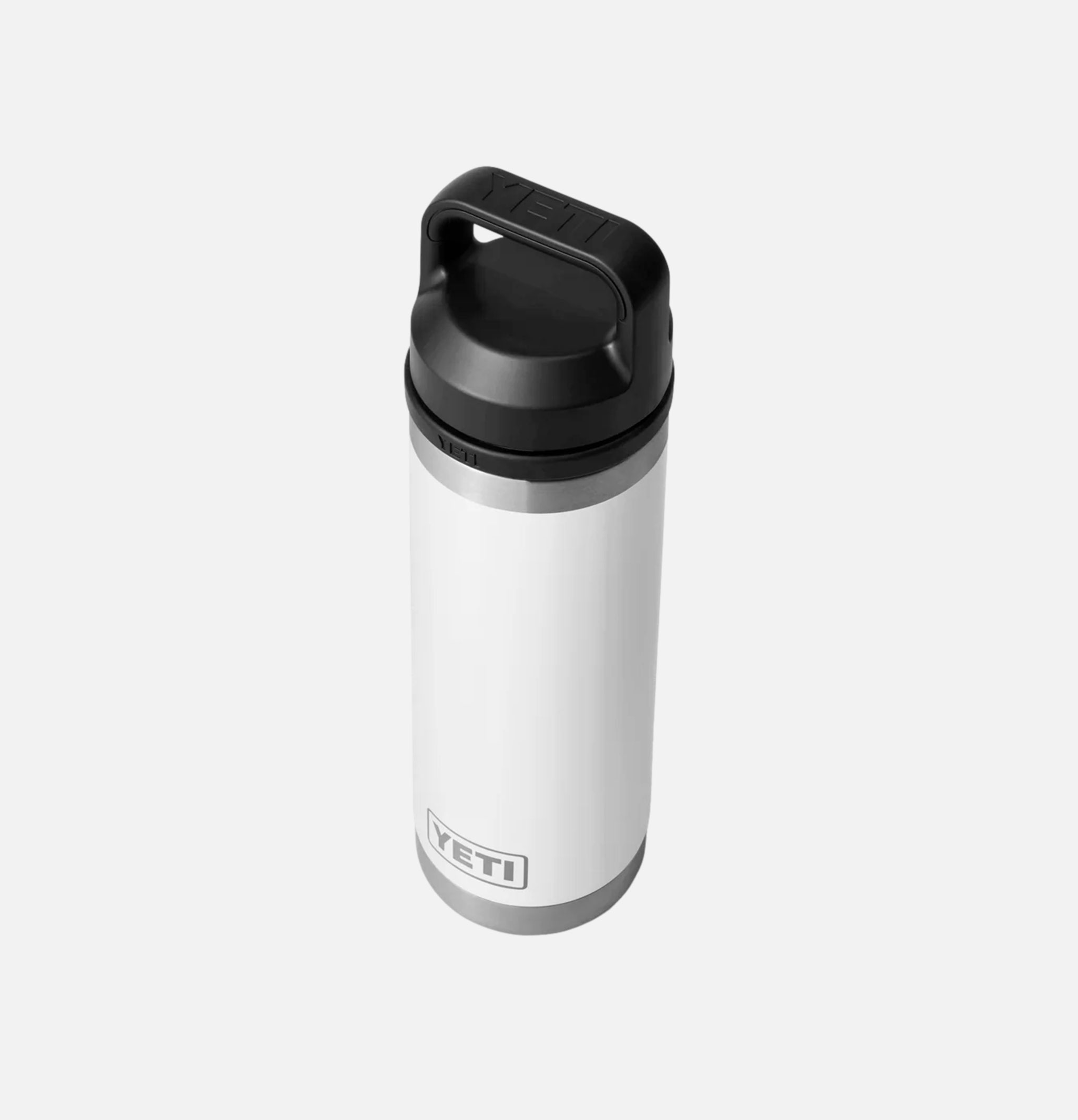 Yeti Rambler Bottle Chug 18oz White