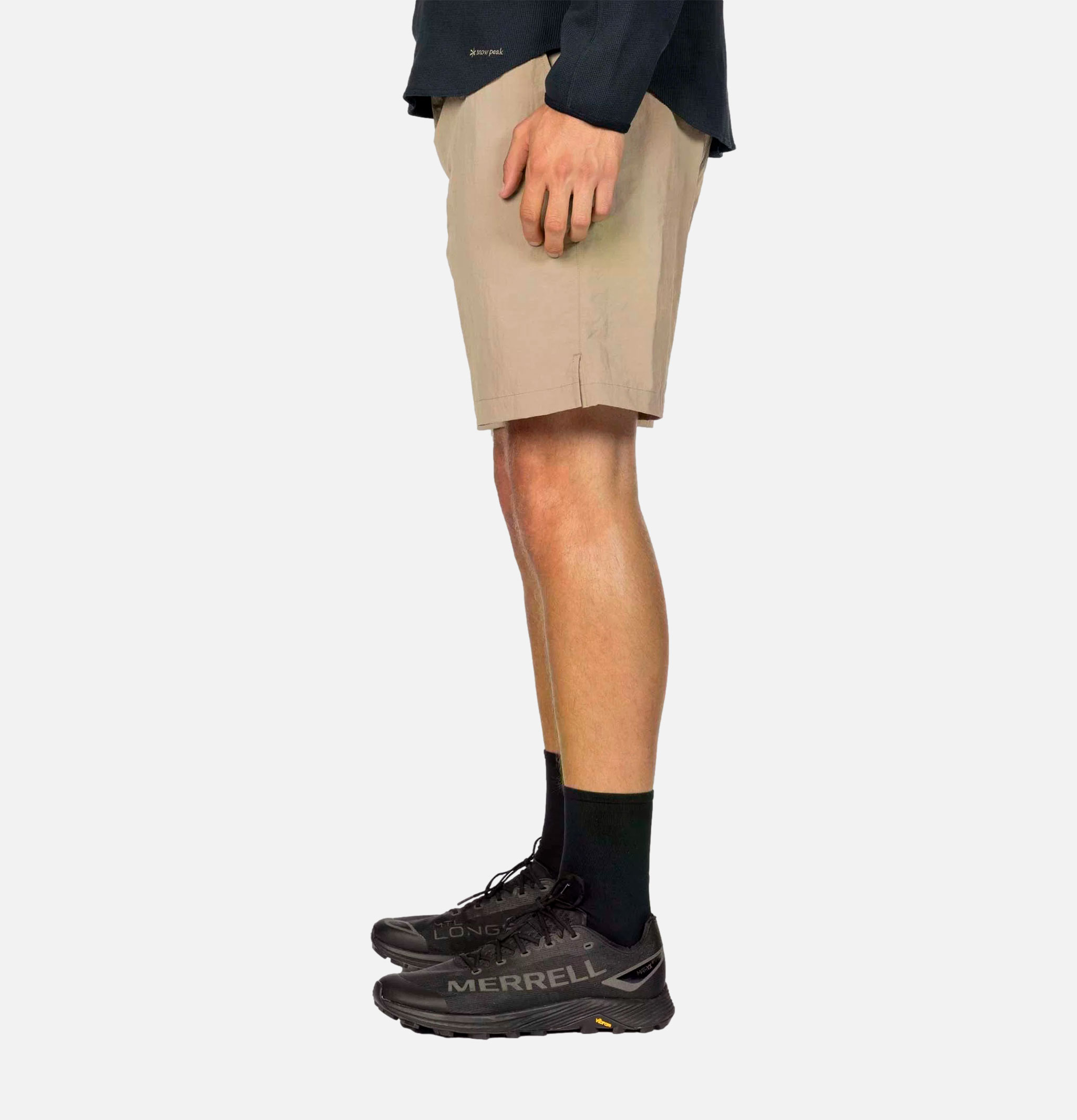 Snow Peak Nylon Washer Shorts Greige
