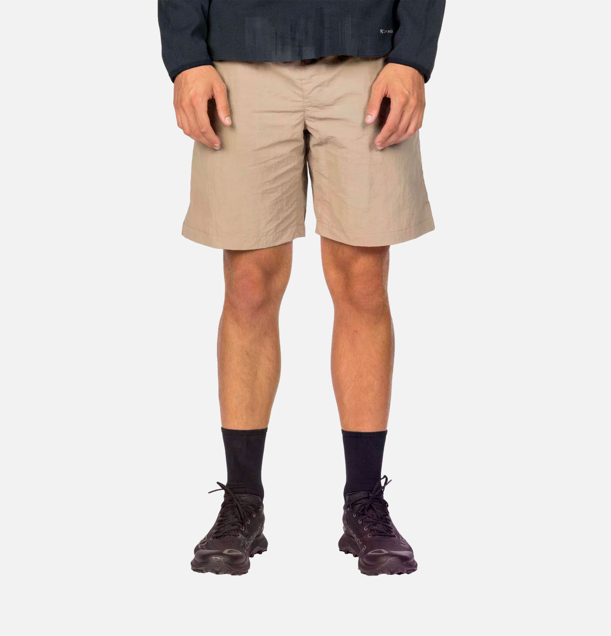 Snow Peak Nylon Washer Shorts Greige