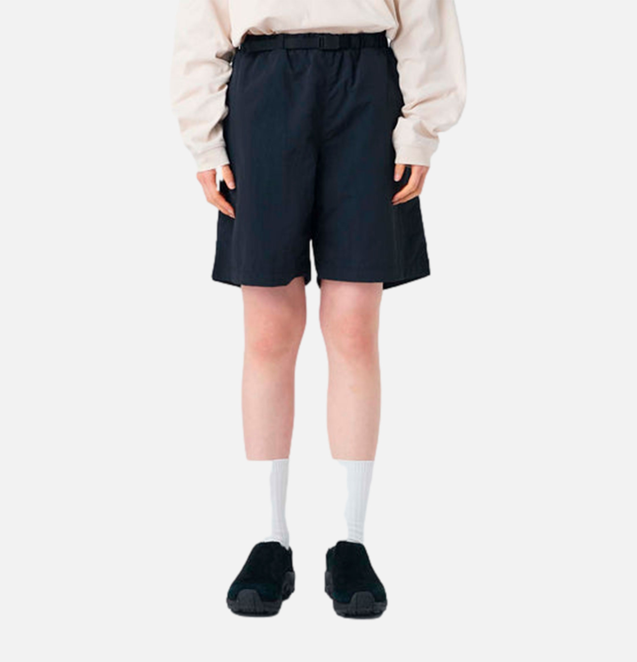 Snow Peak Nylon Washer Shorts Black