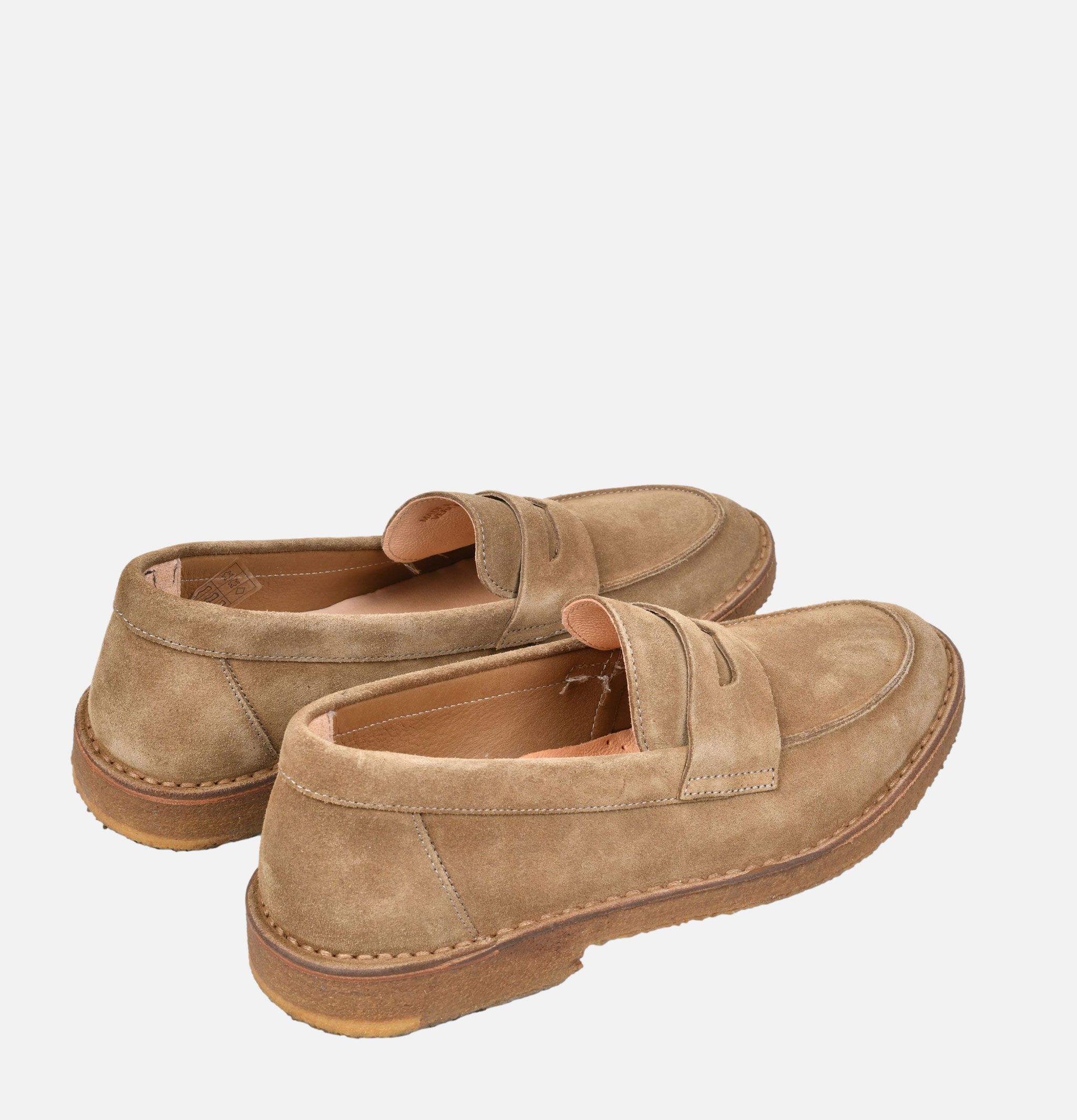 Astorflex | Sadelflex Suede Militaire Loafers | Royalcheese Paris