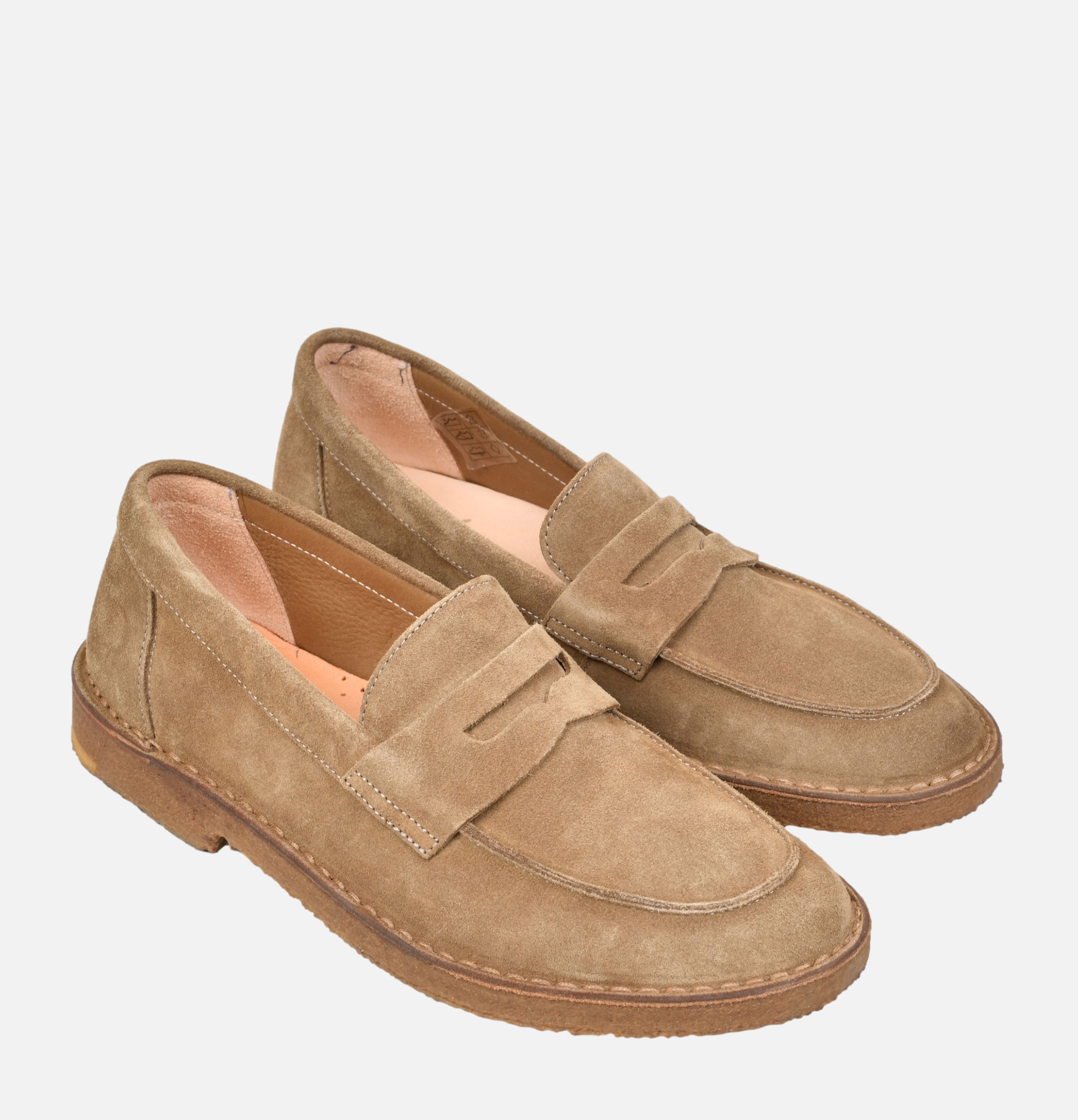 Astorflex Sadelflex Suede Loafers Militaire