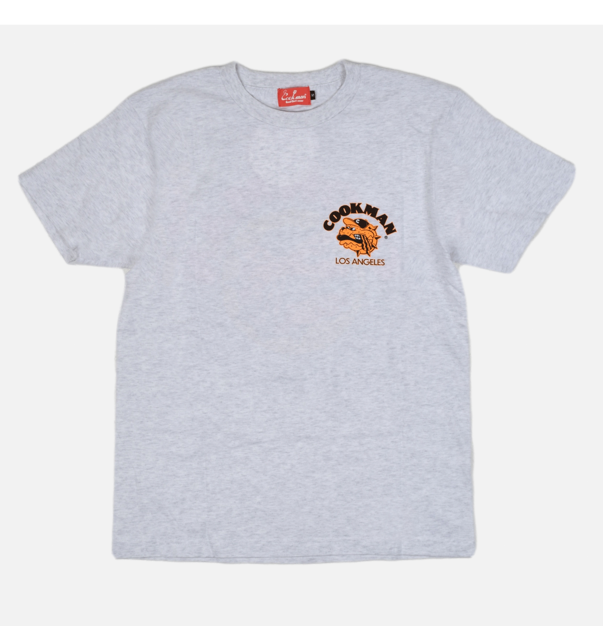 Cookman T-shirt Burger Dog Grey