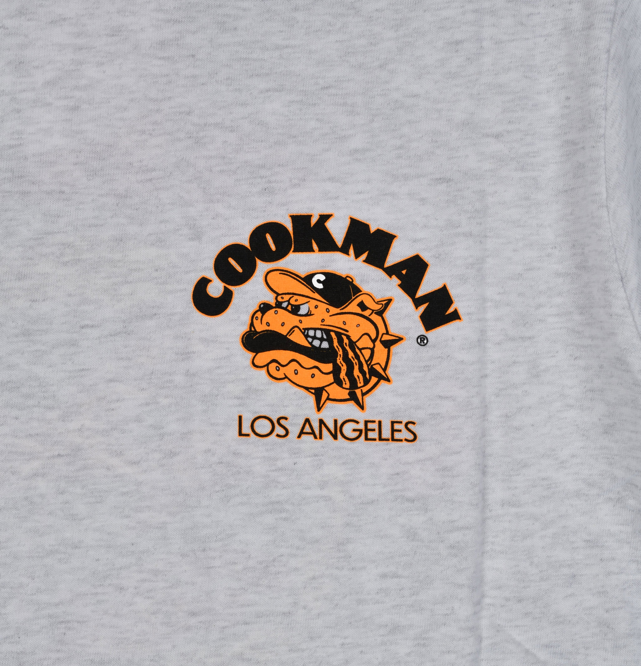 Cookman Burger Dog T-Shirt, Gray