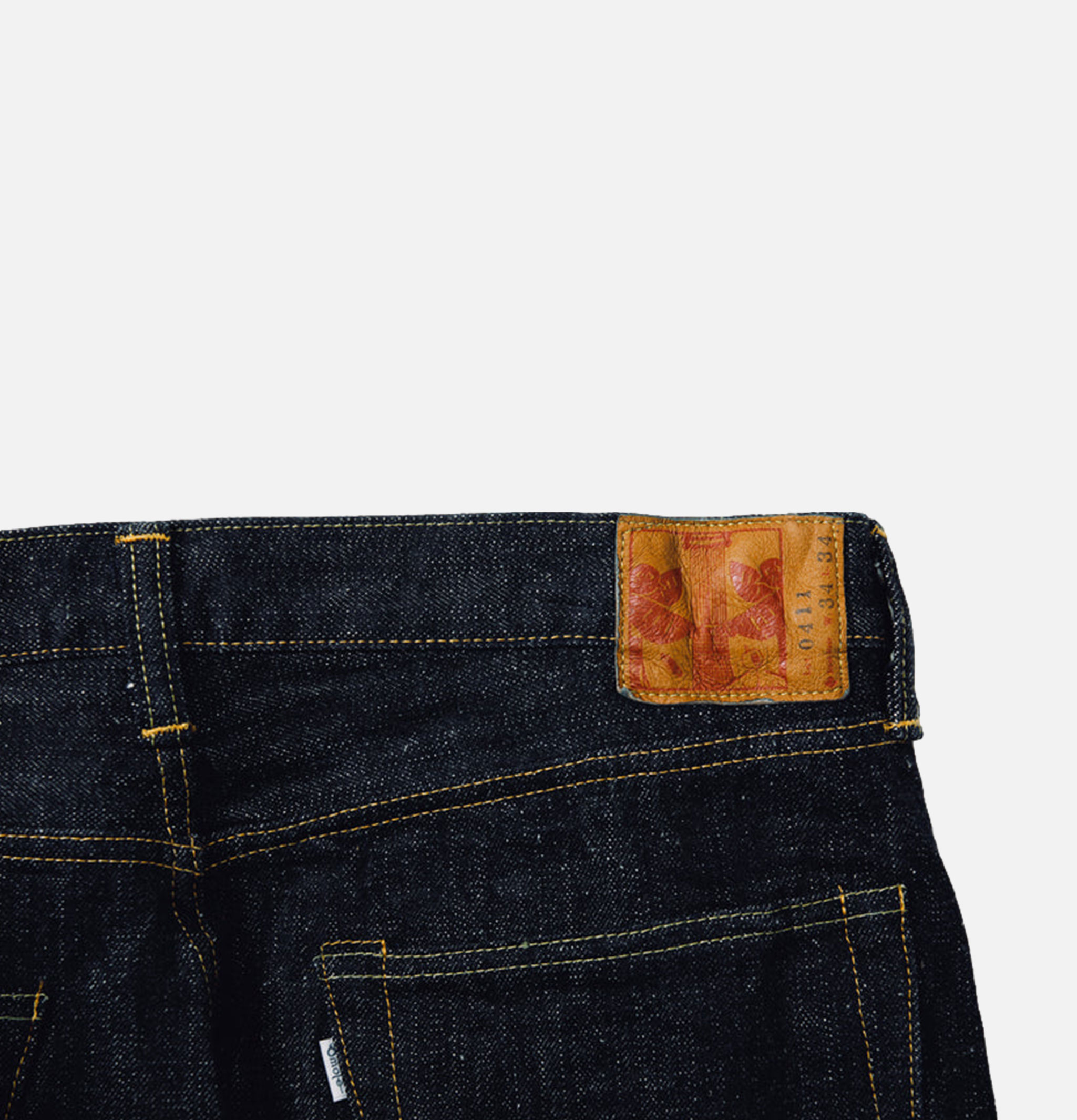 Omoto Denim Jean 411 Straight 15oz Slub Nep Ow