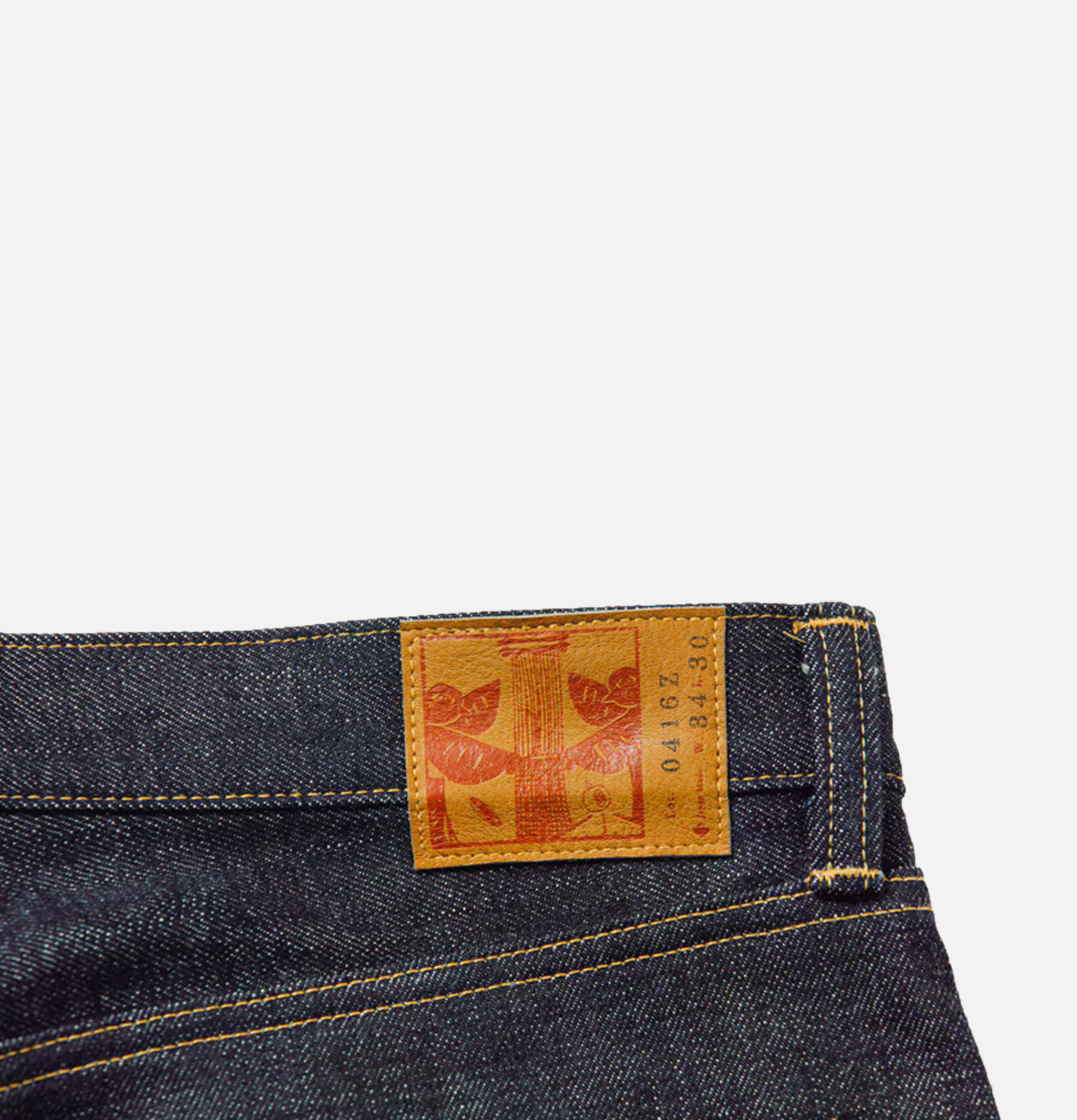 Omoto Denim Jeans 416 Straight Fit 15oz Raw Denim