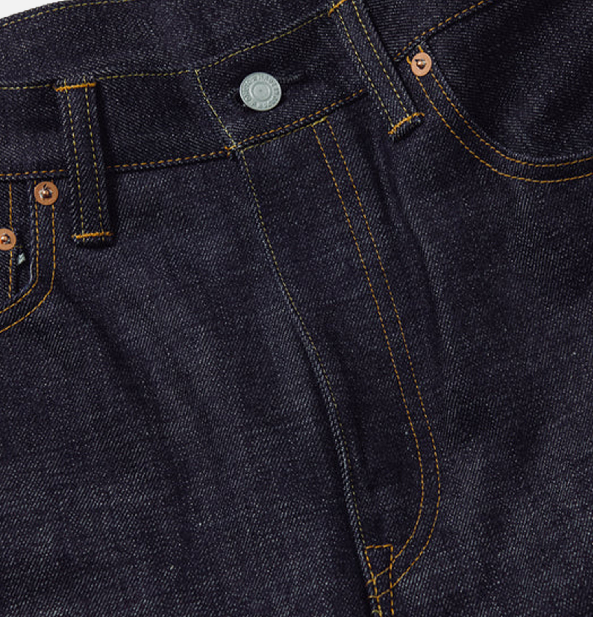 Omoto Denim Jeans 416 Straight Fit 15oz Raw Denim