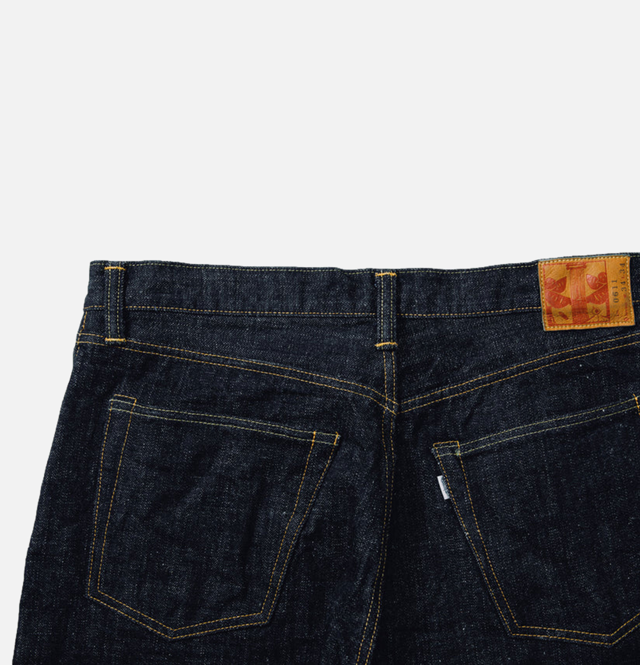 Omoto Denim Jean 611 Relax Fit 15oz Slub Nep Ow
