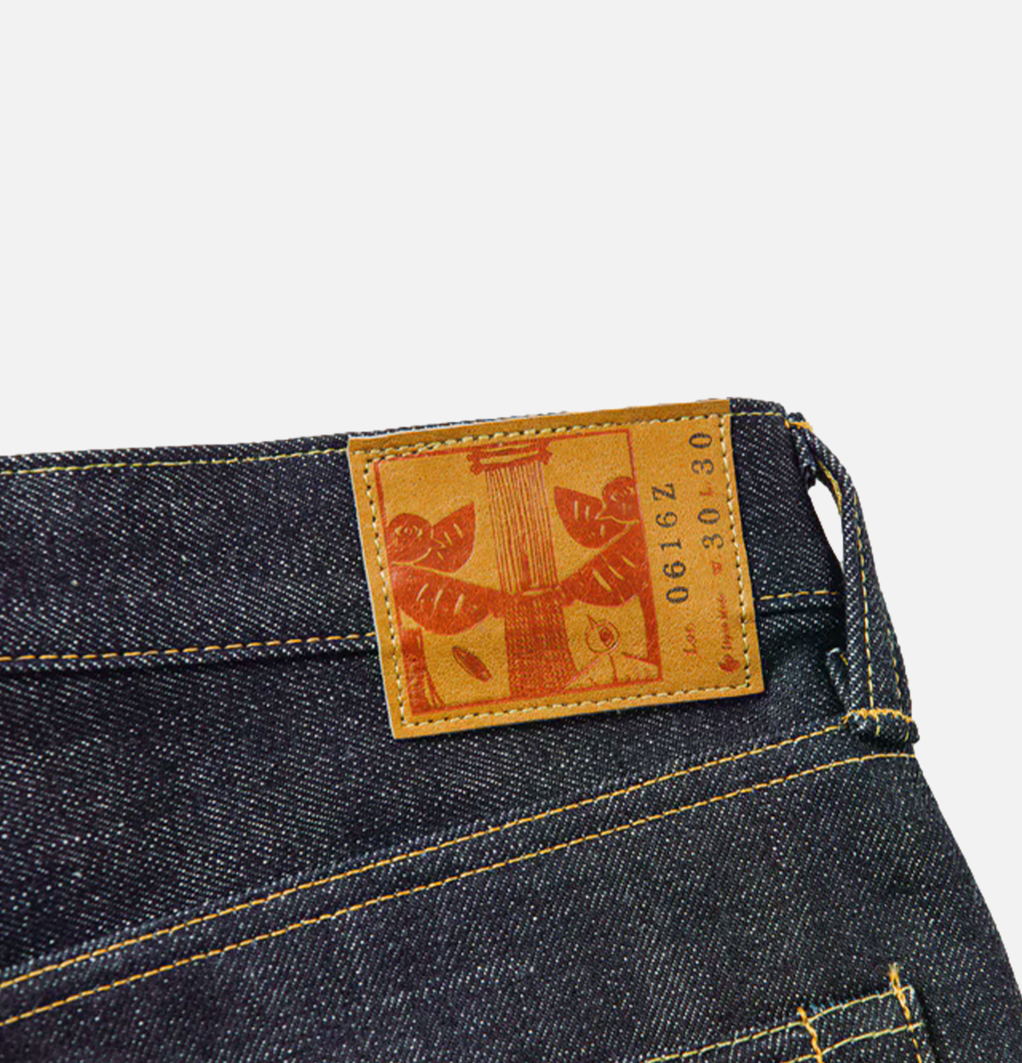 Omoto Denim Jean 616 Relax 15oz Raw Denim