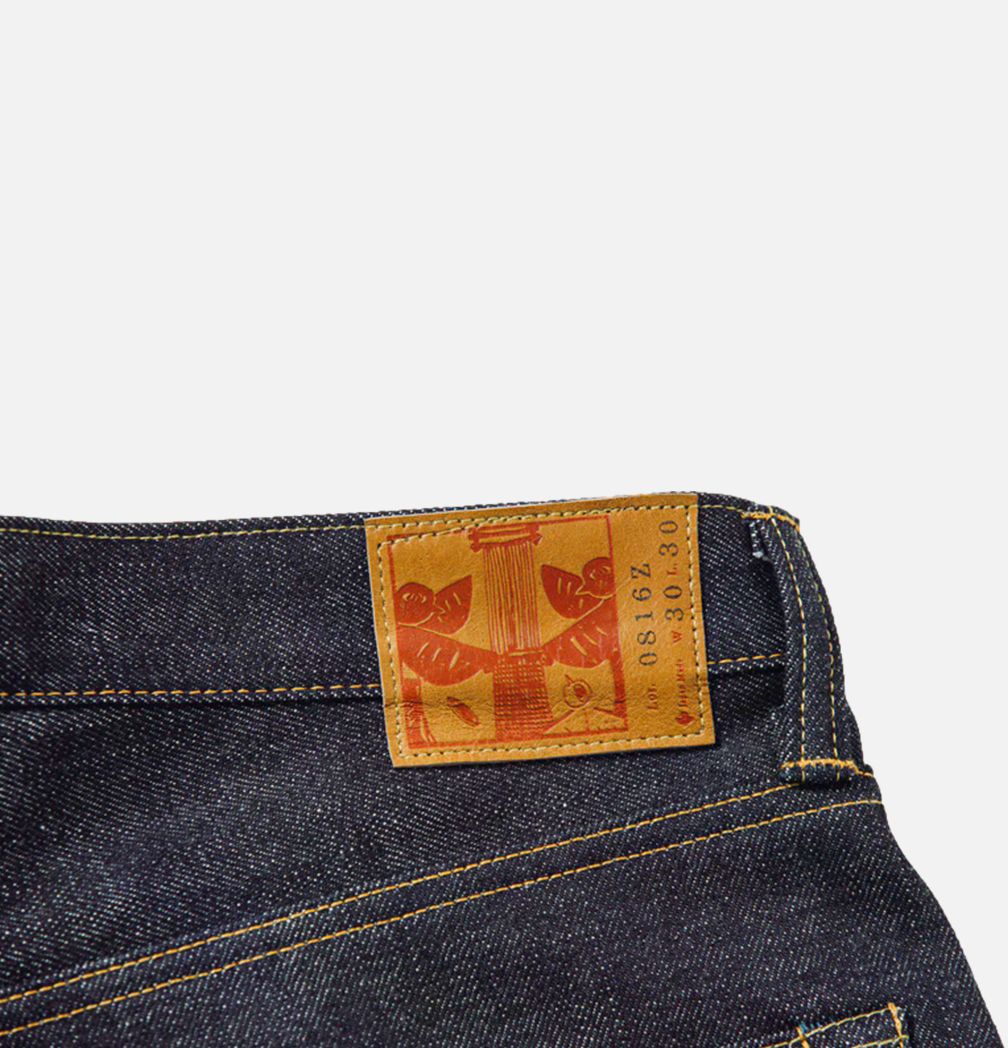 Omoto Denim Jean 816 Loose Wide 15oz Raw Denim