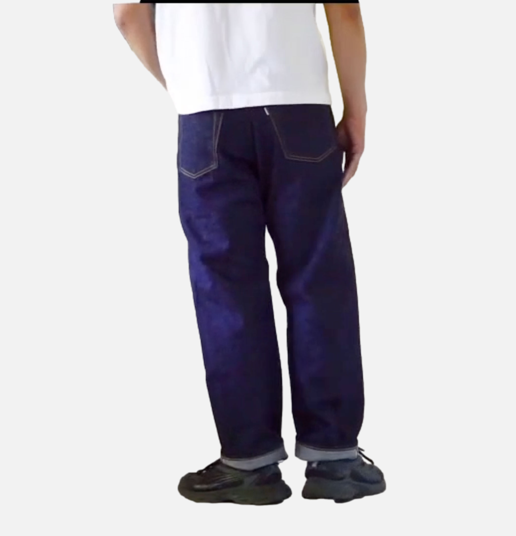 Omoto Denim Jean 816 Loose Wide 15oz Raw Denim