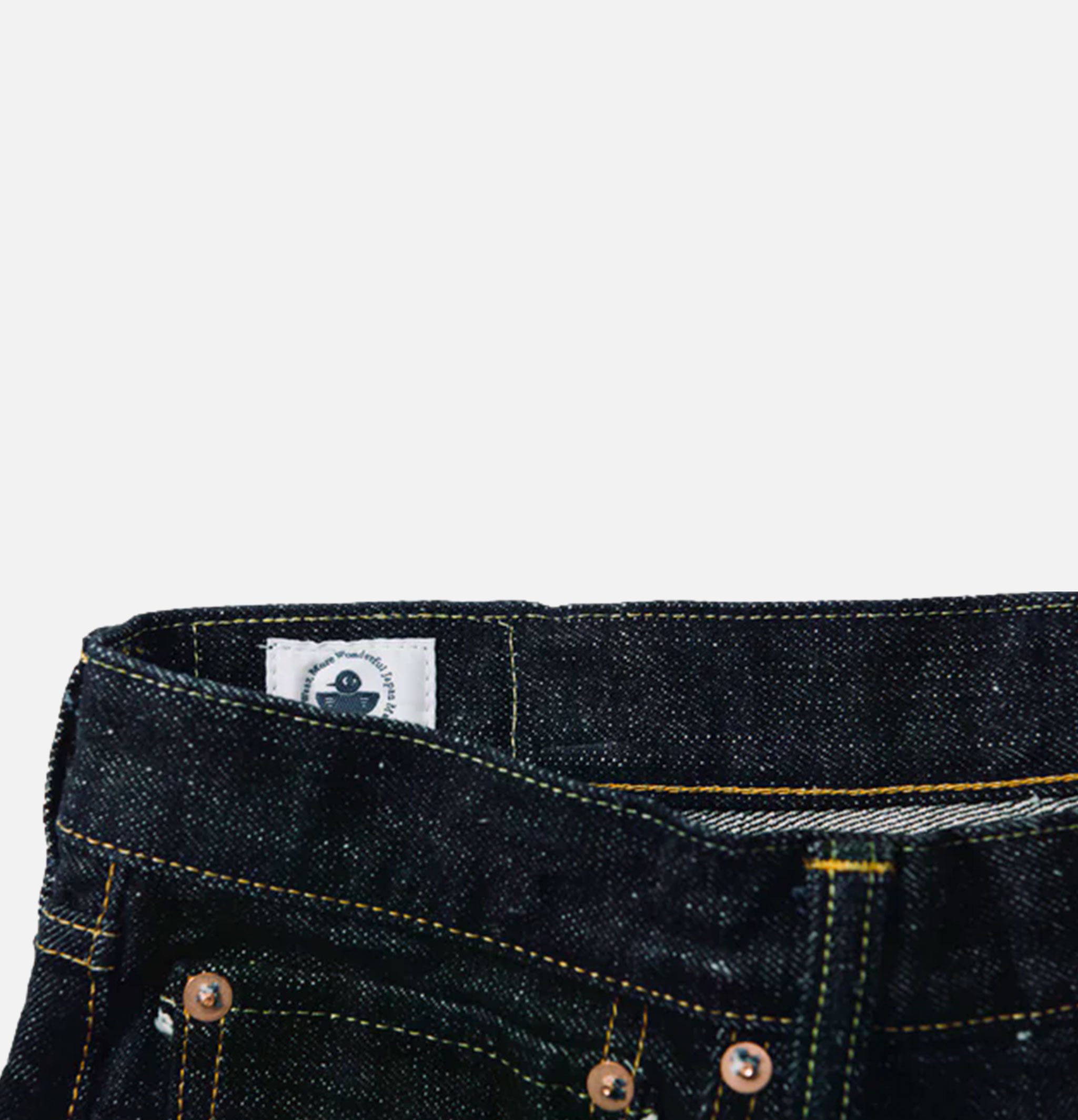 Omoto Denim Jean 811 Loose Wide 15oz Slub Nep Ow