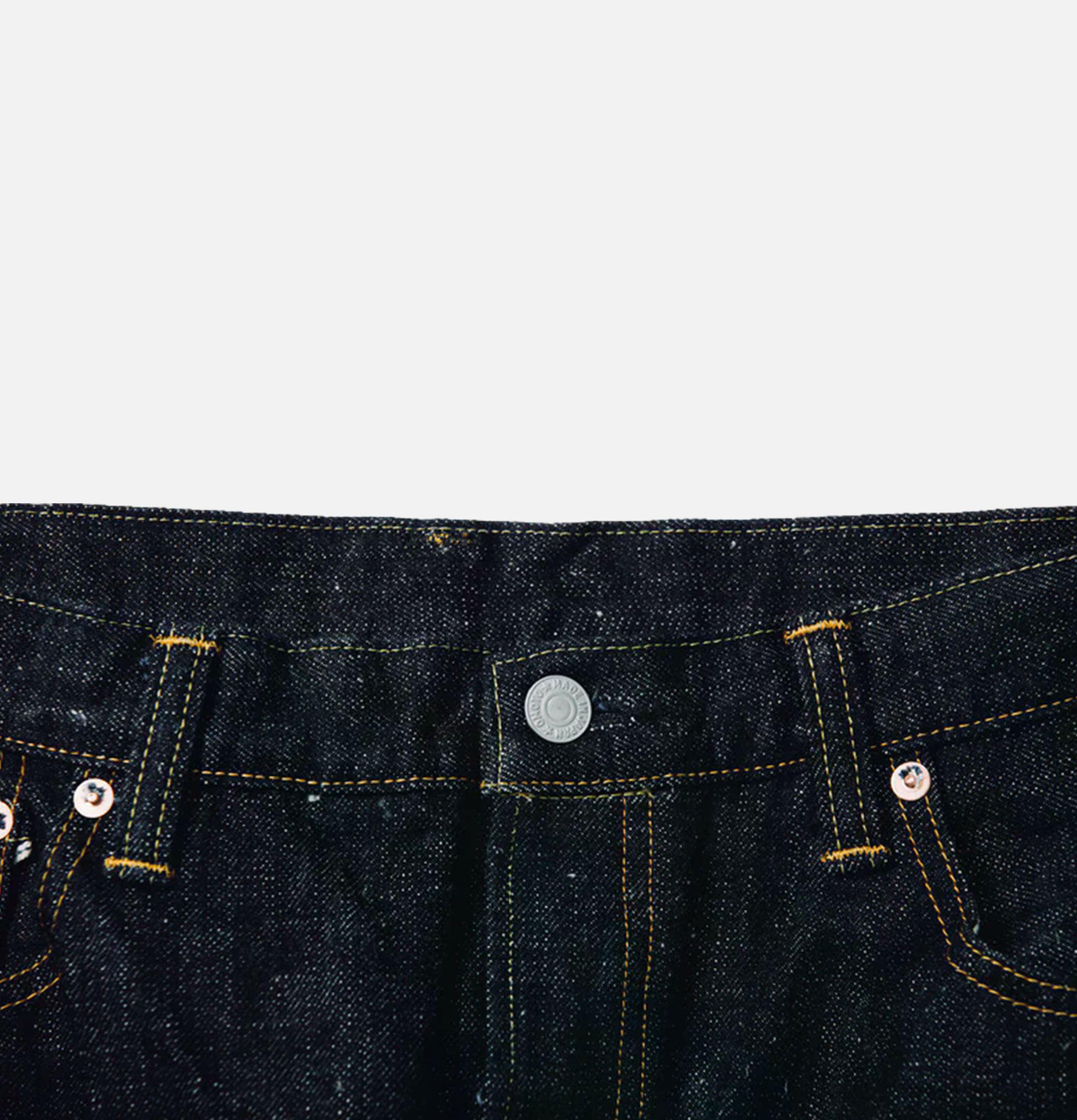 Omoto Denim Jean 811 Loose Wide 15oz Slub Nep Ow