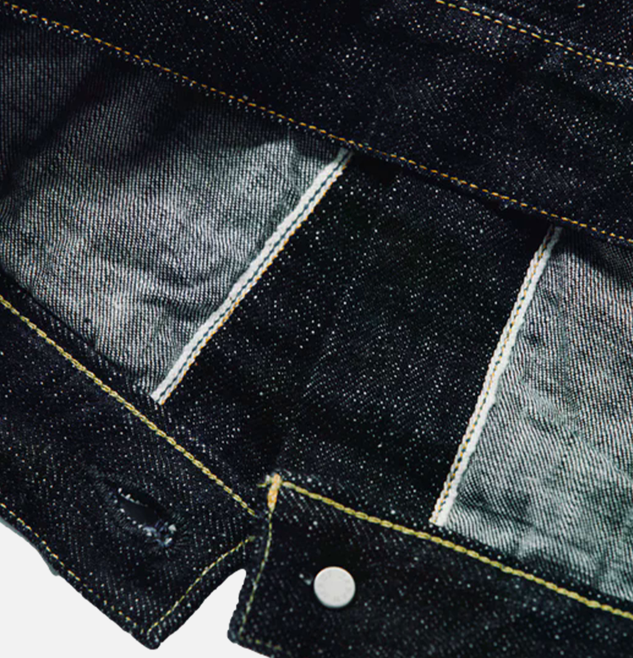 Omoto Denim Jacket 3111 Type 1 15oz Slub Nep