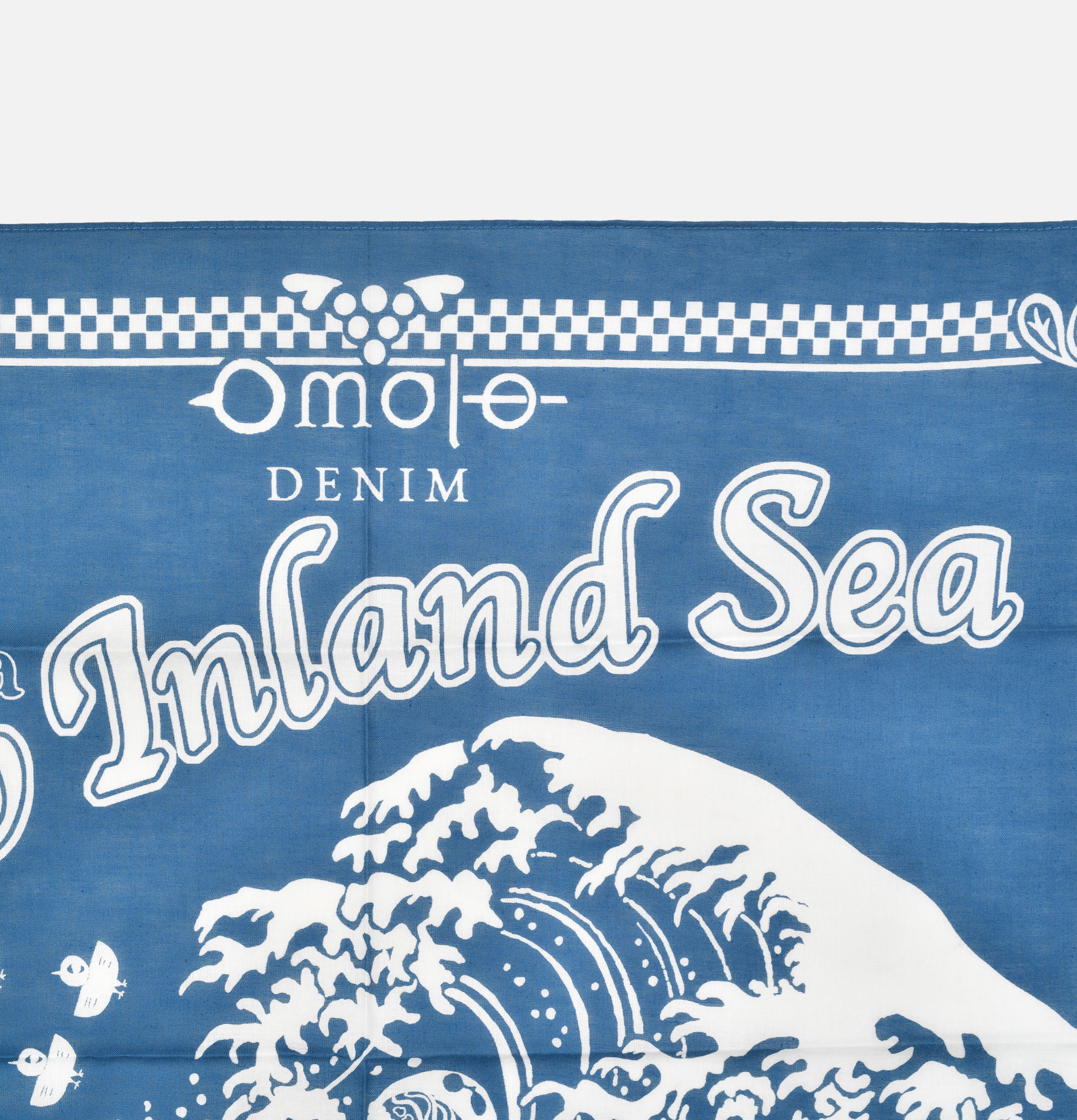 Omoto Denim Reveal Kojima Bandana Blue