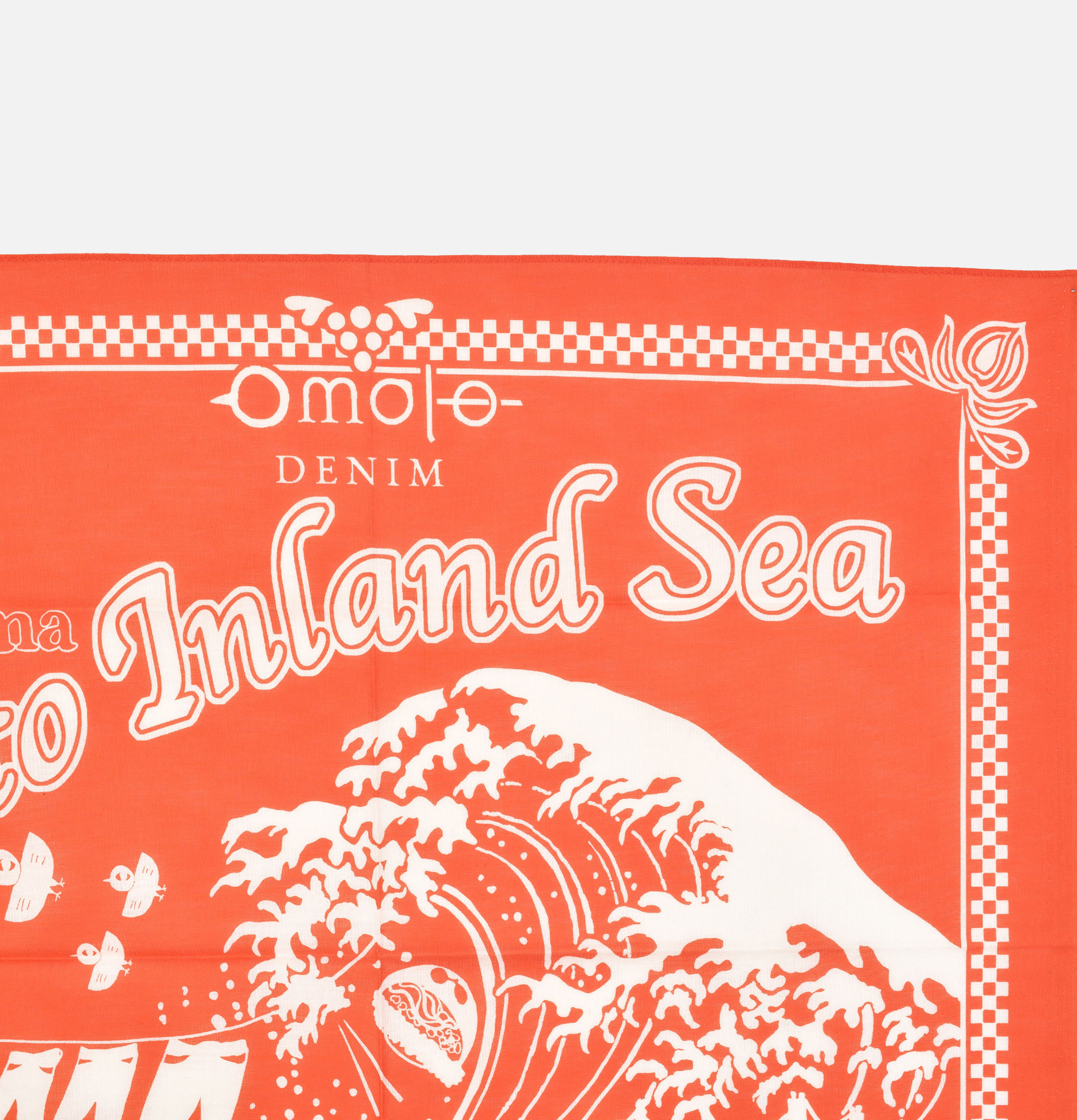 Omoto Denim Reveal Kojima Bandana Orange