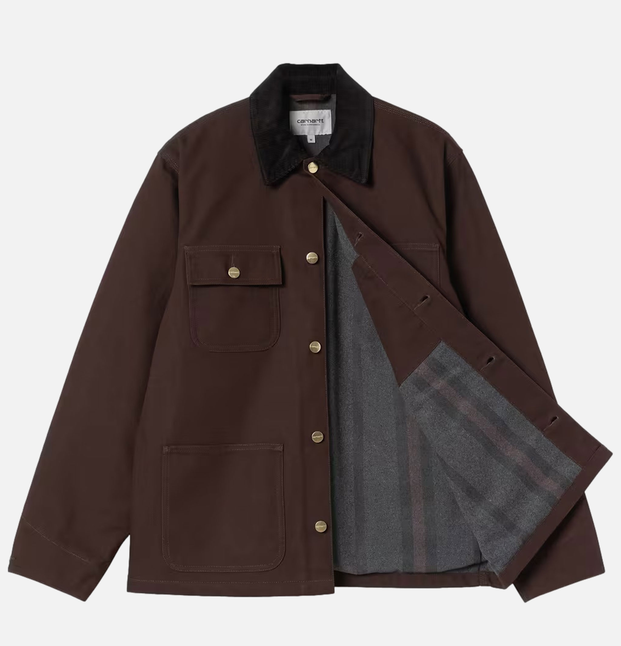 Carhartt WIP Manteau Hiver Michigan Tobacco