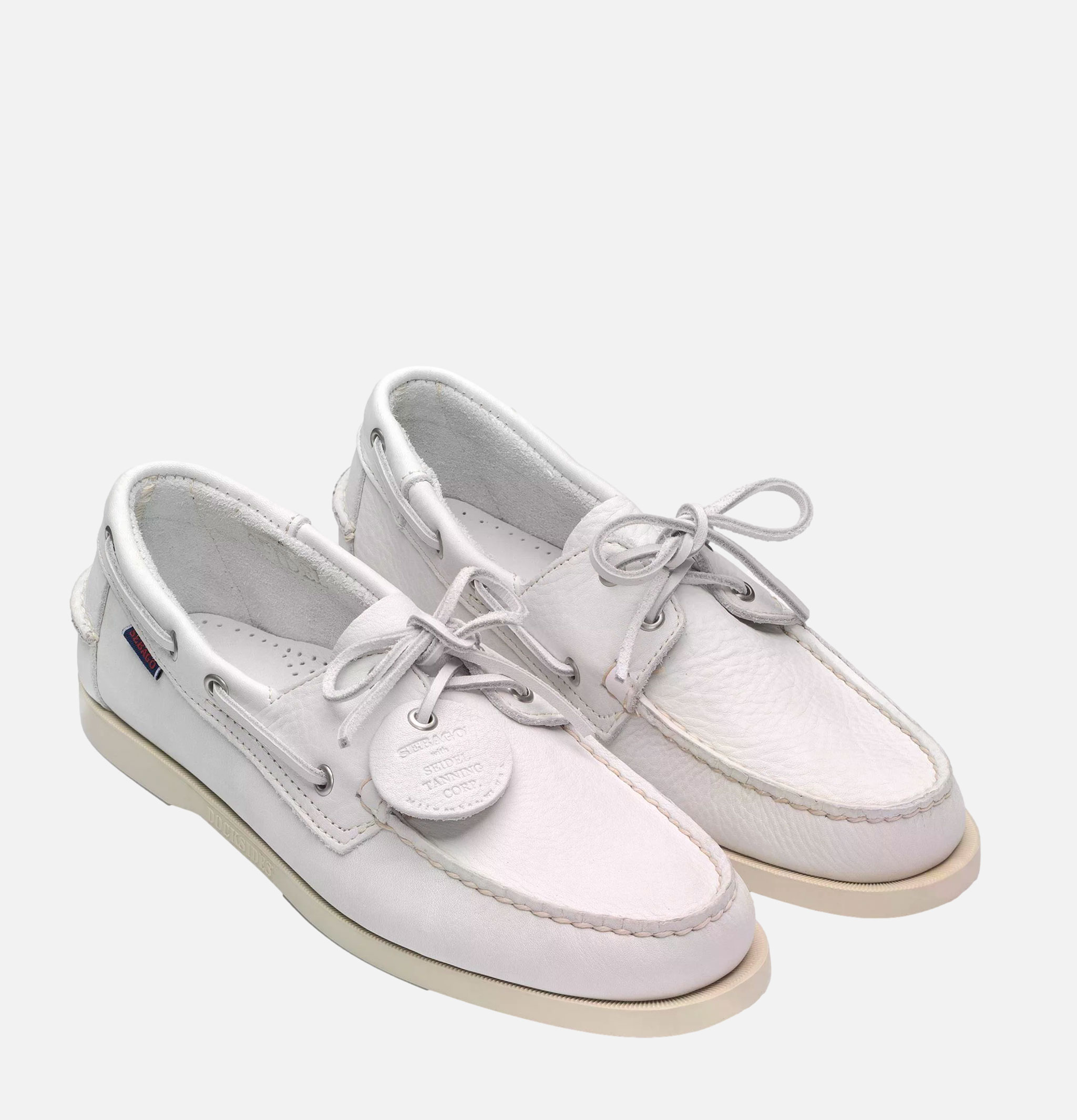 Sebago x Opera Chaussure Portland Adirondack LT Saddle Blanc