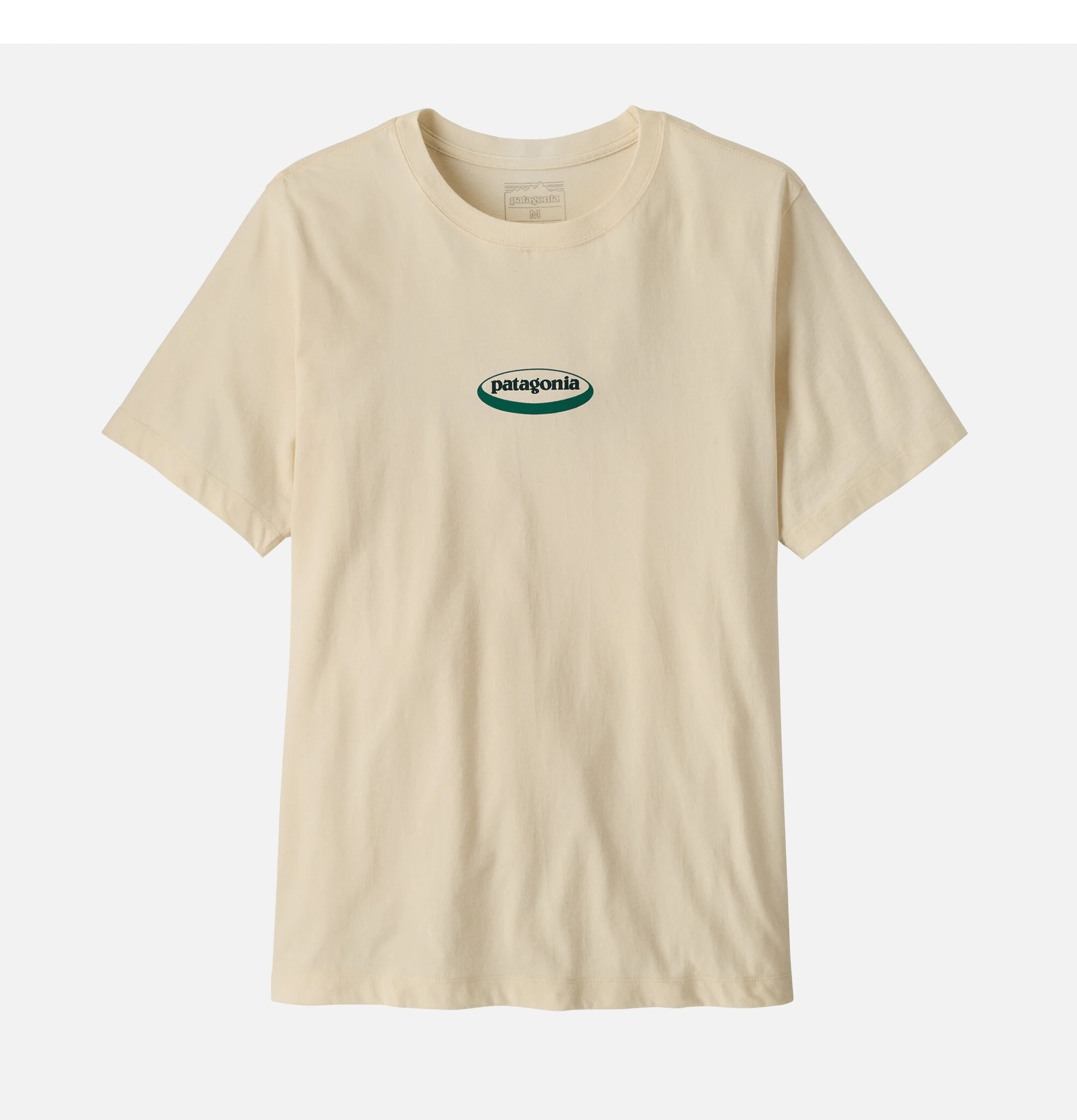 T-shirt Patagonia '95 Oval Logo Natural