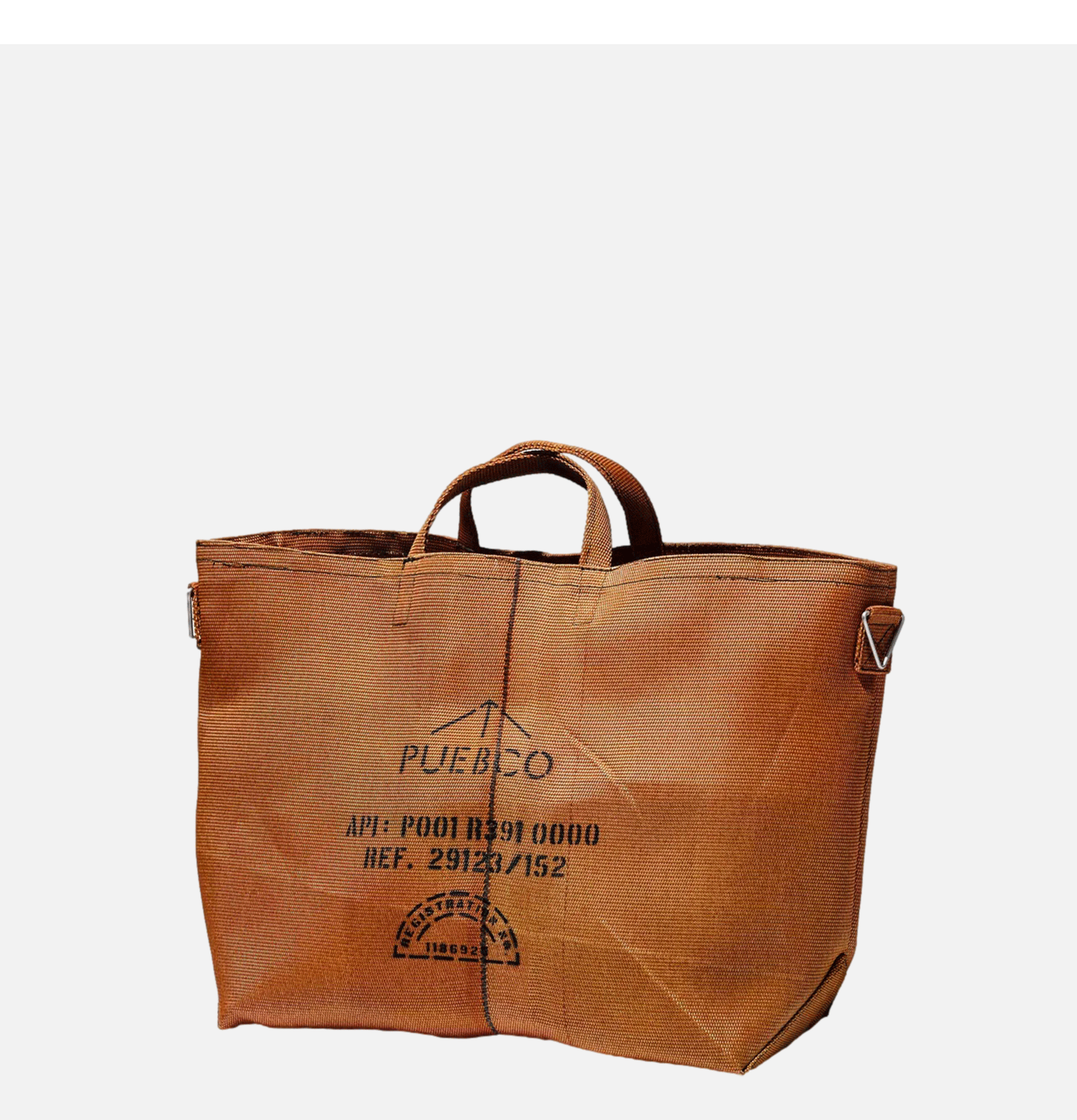 Puebco Flexible Container Fabric Bag Orange