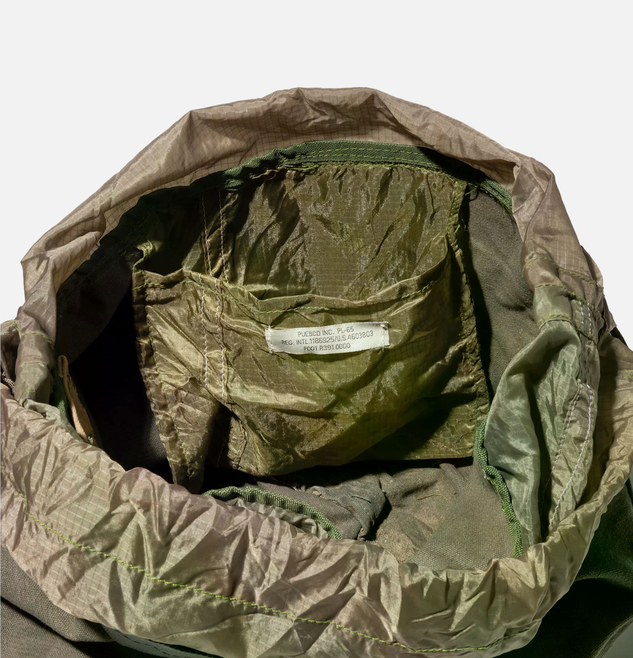 Puebco Sac Old Tent Drawstring Olive
