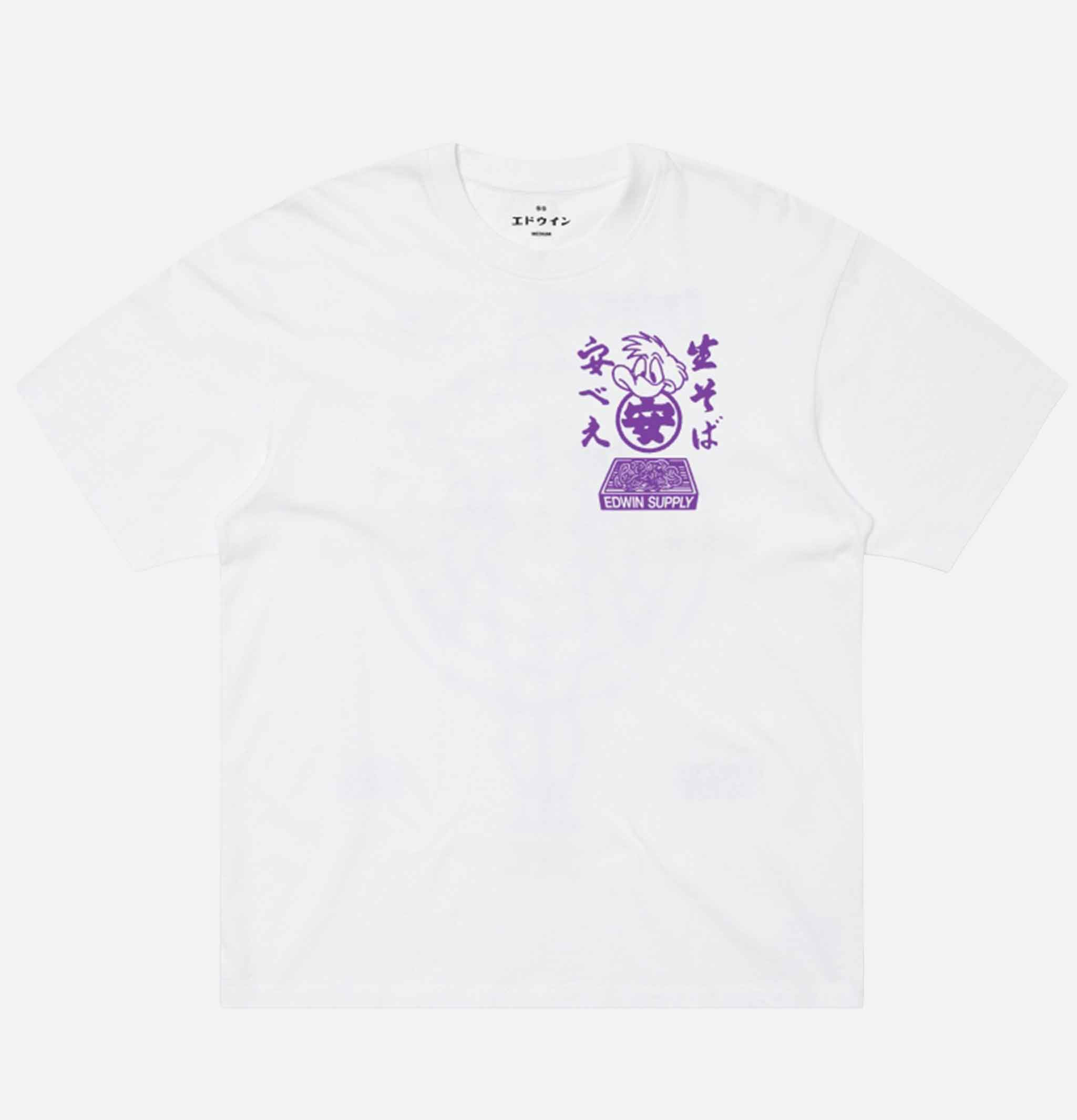 Edwin T-shirt Soba Yasube Blanc