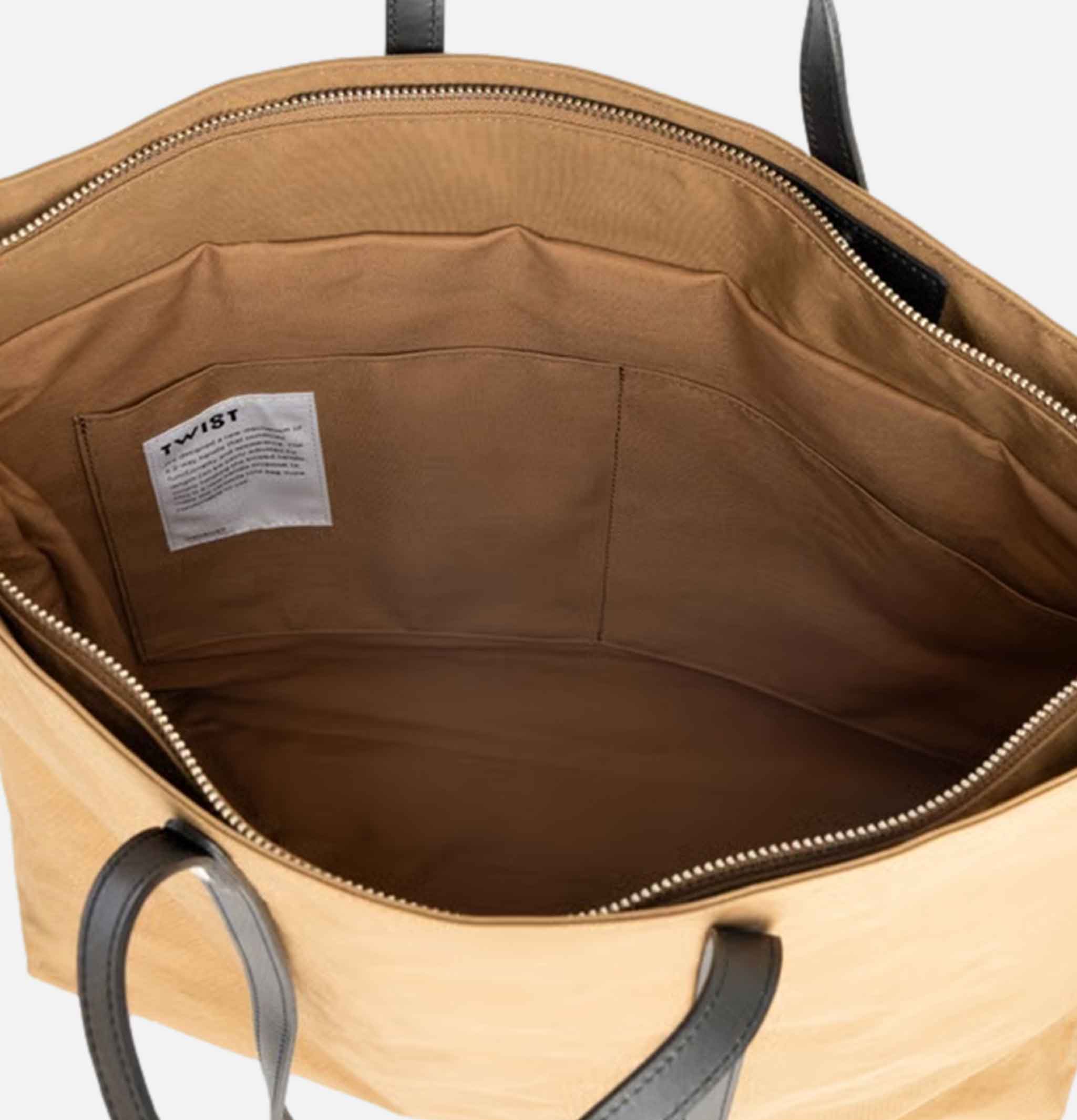 Urukust | Twistloop Zip Large Camel | Shop Royalcheese Paris