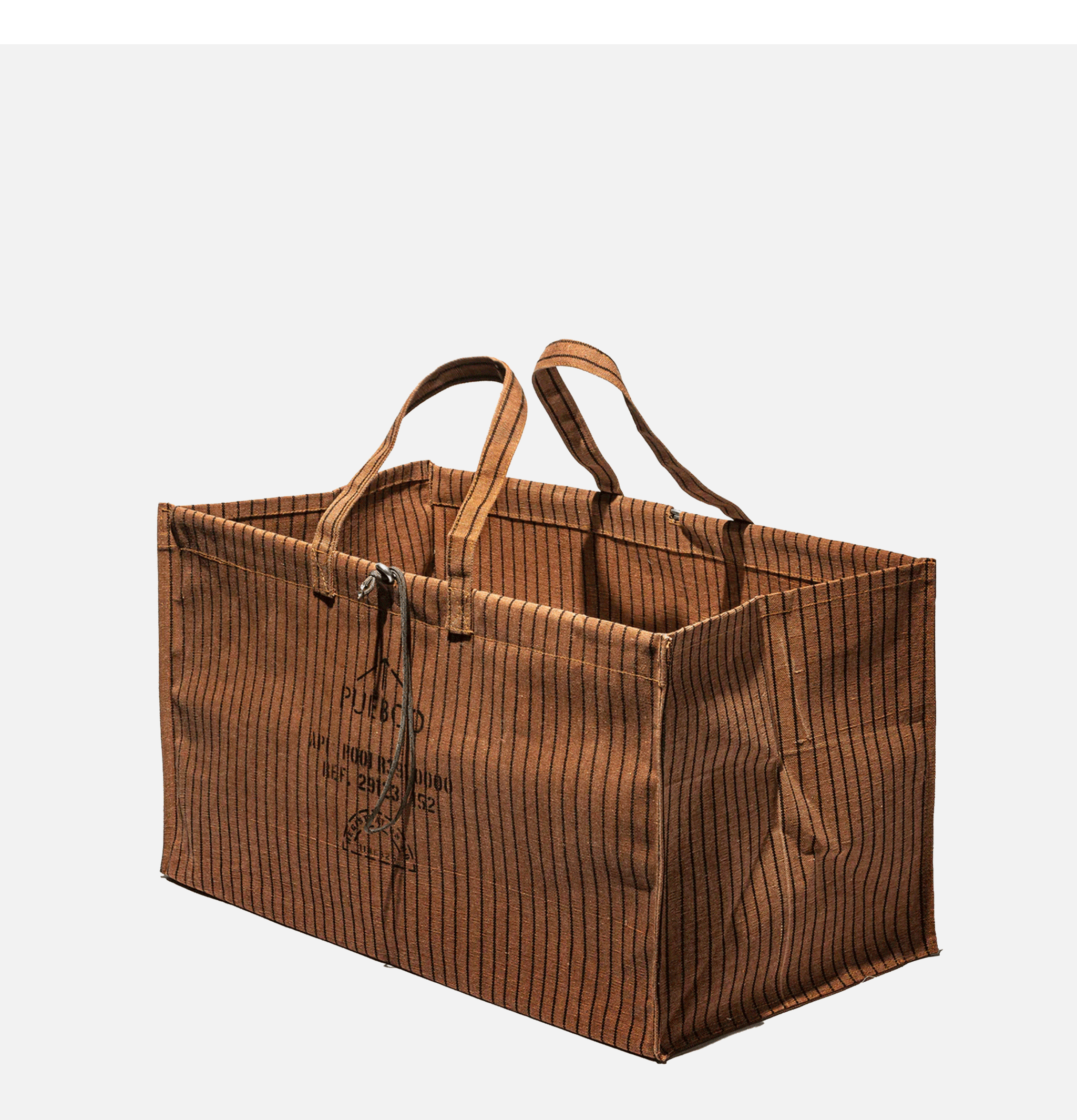 Puebco Sac Cotton Wide Marron
