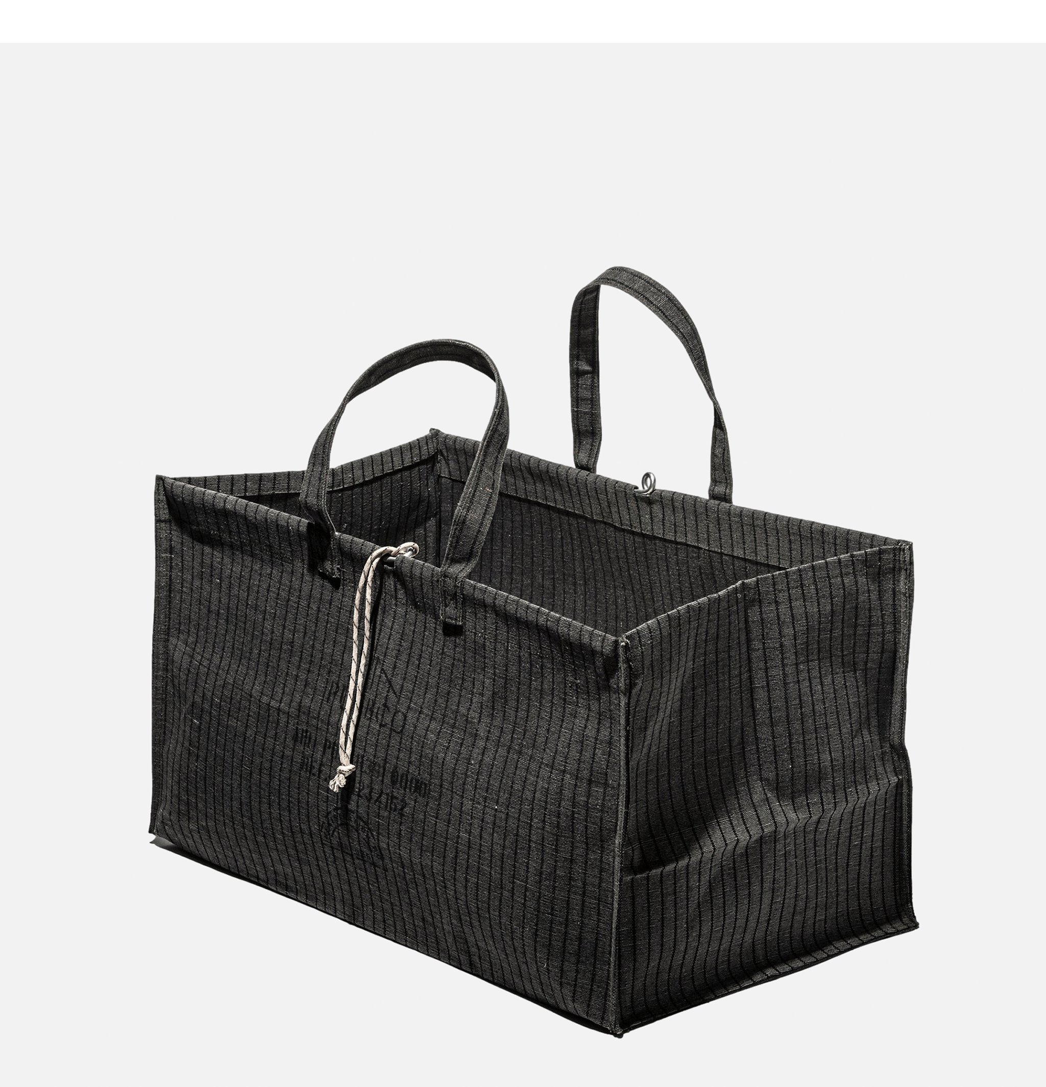Puebco Cotton Wide Bag Gray